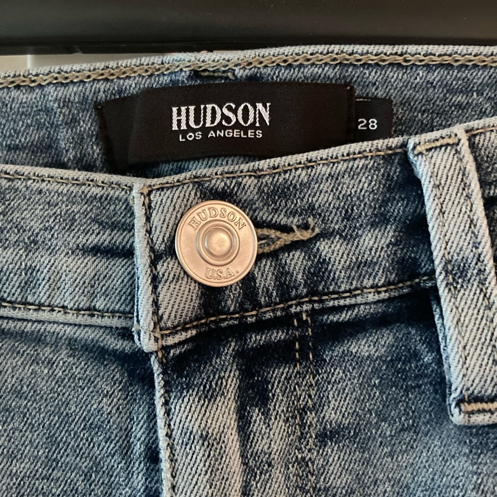 HUDSON HIGH RISE JEANS SIZE 28 - Picture 4 of 8
